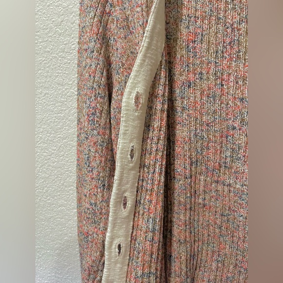 Madewell Marled Shrunken Ribbed Cardigan Sweater - Picture 7 of 7